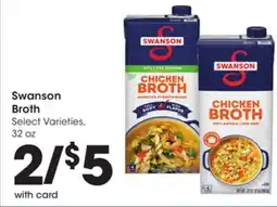 Mariano's Swanson Broth offer