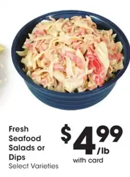 Mariano's Fresh Seafood Salads or Dips offer