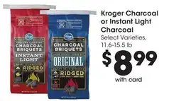 Mariano's Kroger Charcoal or Instant Light Charcoal offer