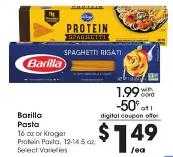 Mariano's Barilla Pasta offer