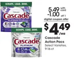 Mariano's Cascade Action Pacs offer