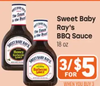 Tony’s Fresh Market Sweet Baby Ray's BBQ Sauce offer