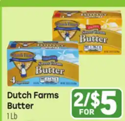 Tony’s Fresh Market Dutch Farms Butter offer