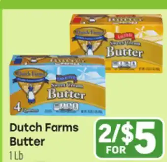 Tony’s Fresh Market Dutch Farms Butter offer