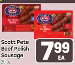 Tony’s Fresh Market Scott Pete Beef Polish Sausage offer