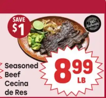 Tony’s Fresh Market Seasoned Beef Cecina de Res offer