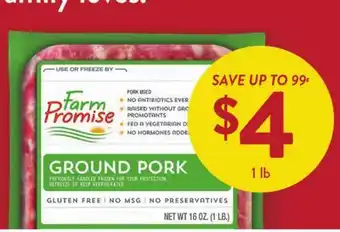 Fresh Thyme FARM PROMISE GROUND PORK offer