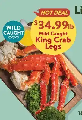 Fresh Thyme Wild Caught King Crab Legs offer