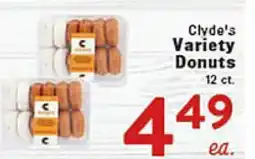 Rio Valley Market Clyde's Variety Donuts offer
