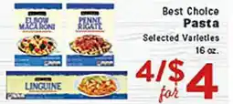 Rio Valley Market Best Choice Pasta offer