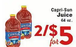 Rio Valley Market Capri-Sun Juice offer