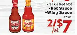 Rio Valley Market Frank's Red Hot • Hot Sauce • Wing Sauce offer