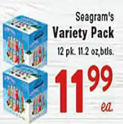Rio Valley Market Seagram's Variety Pack offer