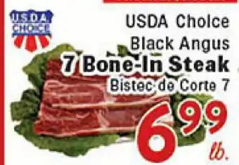 Rio Valley Market USDA Choice Black Angus 7 Bone-In Steak offer