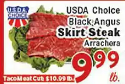 Rio Valley Market USDA Choice Black Angus Skirt Steak offer