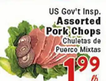 Rio Valley Market US Gov't Insp. Assorted Pork Chops offer