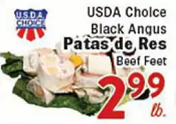Rio Valley Market USDA Choice Black Angus Beef Feet offer