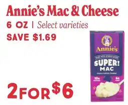Market of Choice Annie's Mac & Cheese offer