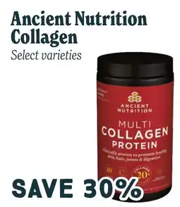Market of Choice Ancient Nutrition Multi Collagen offer