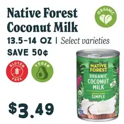 Market of Choice Native Forest Coconut Milk offer