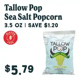 Market of Choice Tallow Pop Sea Salt Popcorn offer