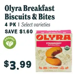 Market of Choice Olyra breakfast biscuits & bites offer