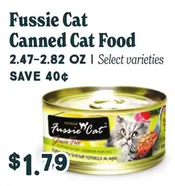 Market of Choice Fussie Cat Canned Cat Food offer