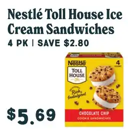 Market of Choice Nestlé Toll House Ice Cream Sandwiches offer