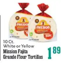 Mission Fajita Grande Flour Tortillas