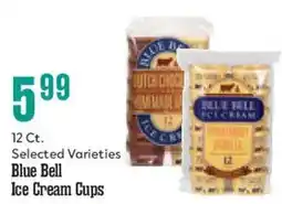 Market Basket Blue Bell Ice Cream Cups offer