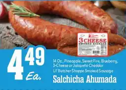 Market Basket Lil' Butcher Shoppe Smoked Sausage offer