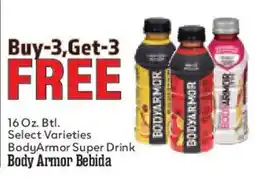 Market Basket Body Armor Super Drink offer