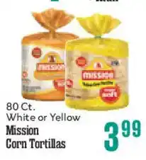 Market Basket Mission Corn Tortillas offer