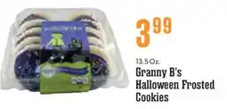 Market Basket Granny B's Halloween Frosted Cookies offer