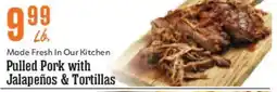Market Basket Pulled Pork with Jalapeños & Tortillas offer