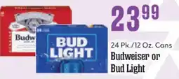 Market Basket Budweiser or Bud Light offer