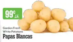Market Basket Garden Fresh White Potatoes offer