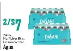 Market Basket Dasani water offer