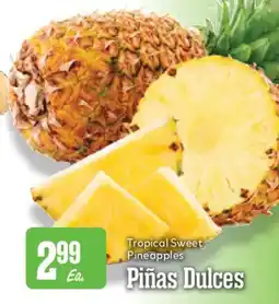 Market Basket Tropical Sweet Pineapples offer