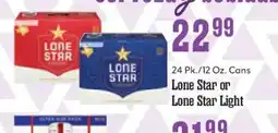 Market Basket Lone Star or Lone Star Light offer