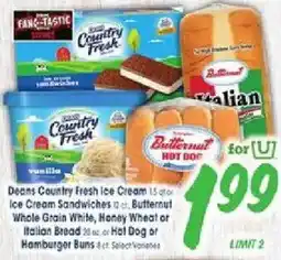 Jewel-Osco Deans Country Fresh Ice Cream offer