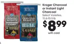 King Soopers Kroger charcoal or instant light charcoal offer