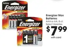 Ralphs Energizer Max Batteries offer