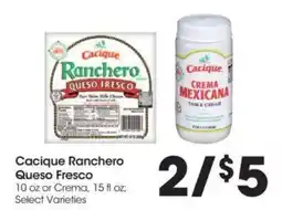 Food 4 Less Cacique Ranchero Queso Fresco offer