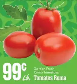 Market Basket Garden Fresh Roma Tomatoes offer