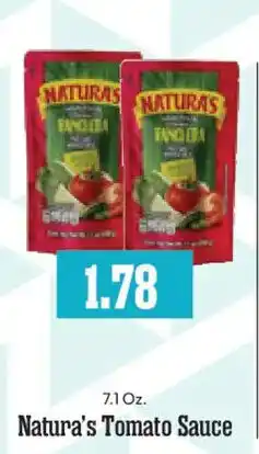 Market Basket Natura's Tomato Sauce offer