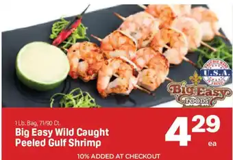 Big Easy Wild Caught Peeled Gulf Shrimp