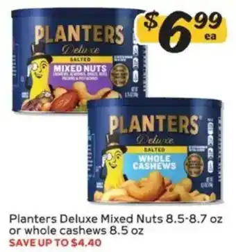 Planters deluxe mixed nuts or whole cashews