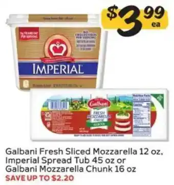 Galbani fresh sliced mozzarella