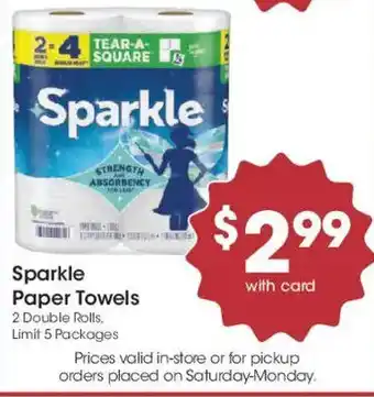 Sparkle Paper Towels